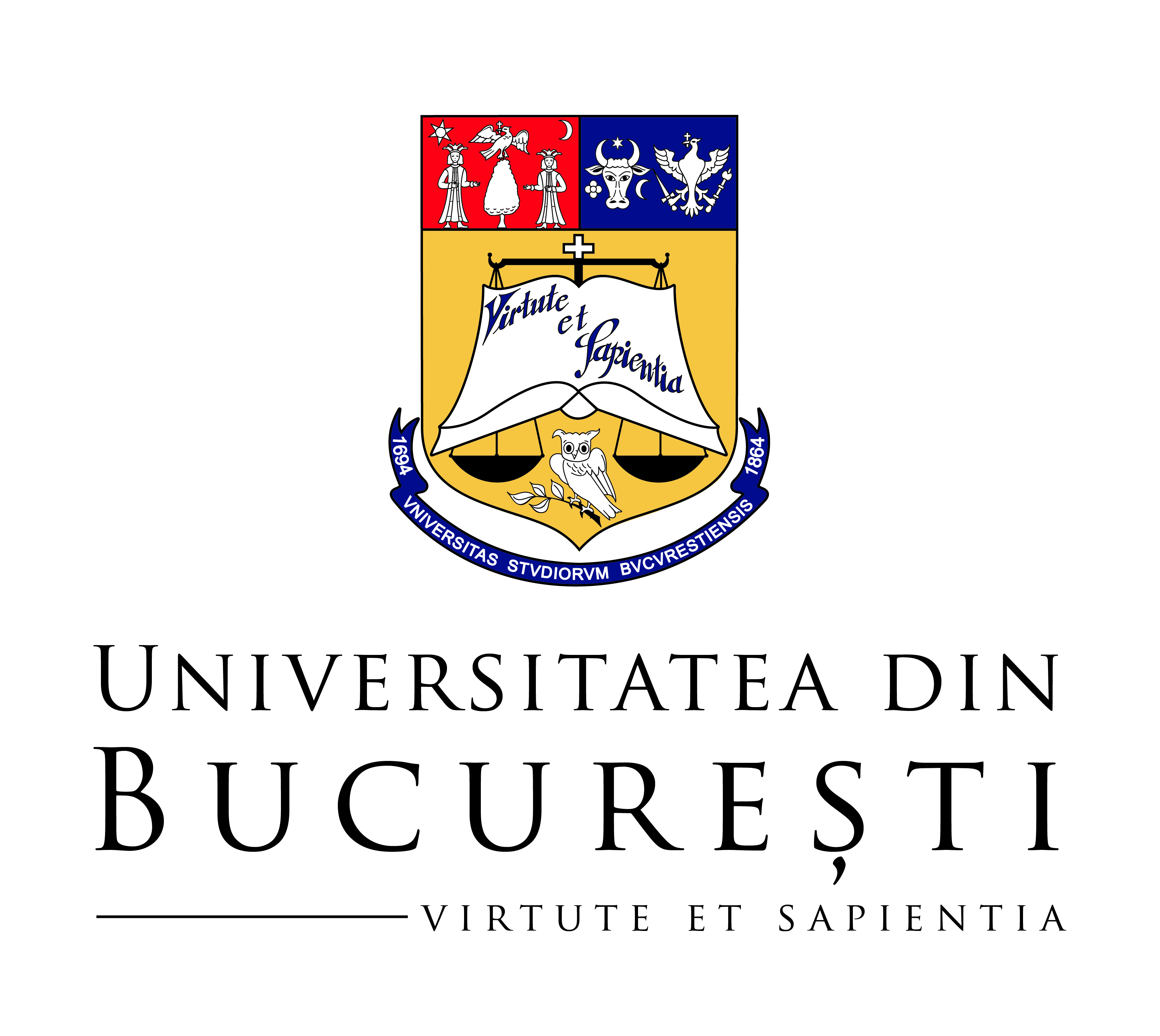 University of Bucharest logo.
